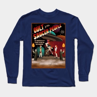 Cult of the Saucer People Science Fiction Long Sleeve T-Shirt